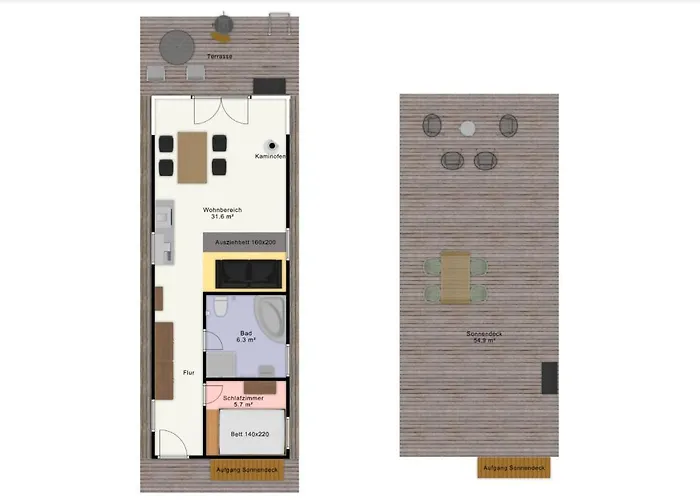 Hausboot Insel Valentinswerder Apartment *